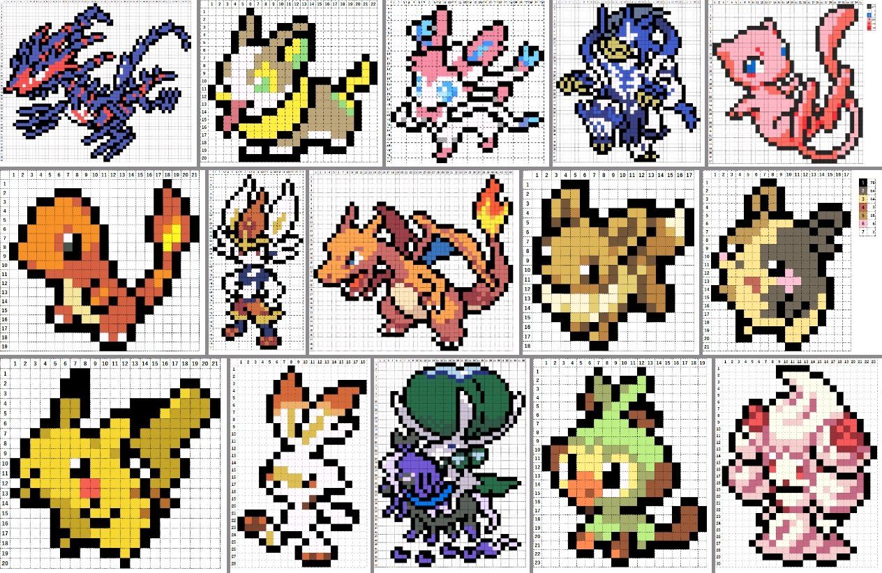 ポケモンのアイロンビーズ図案完全攻略！初心者向け簡単作成術