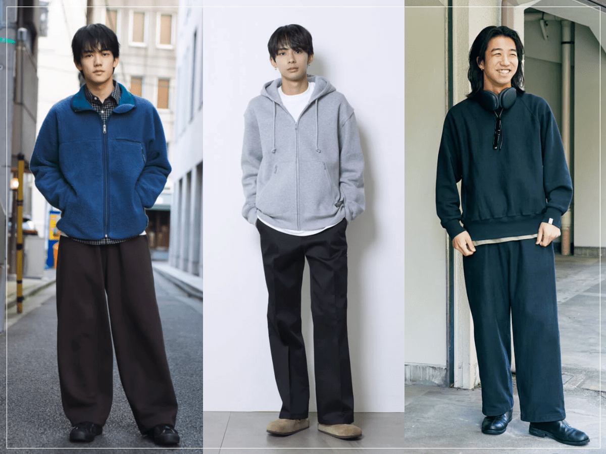 メンズスウェットコーデ脱部屋着！2026年最新の垢抜け着こなし術