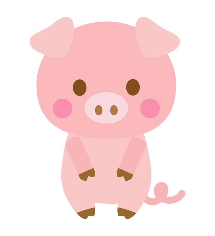 豚のかわいいイラスト完全ガイド！無料商用フリー素材から描き方まで