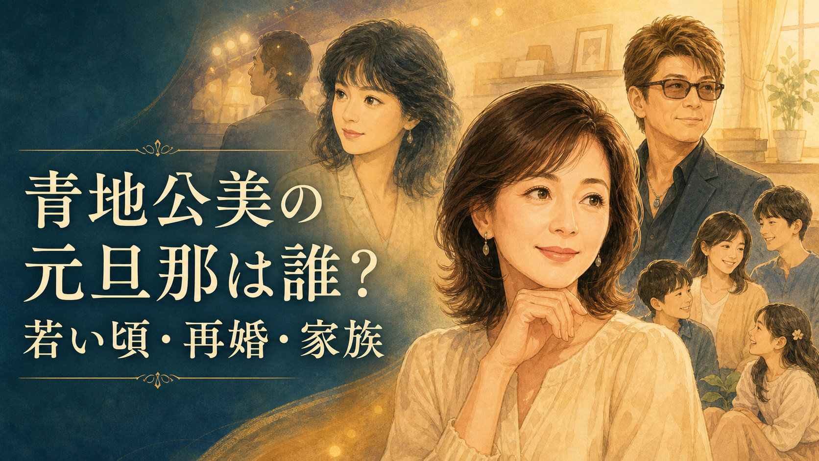 青地公美の元夫は誰？歴代旦那の職業や離婚理由・哀川翔との真相を徹底追跡