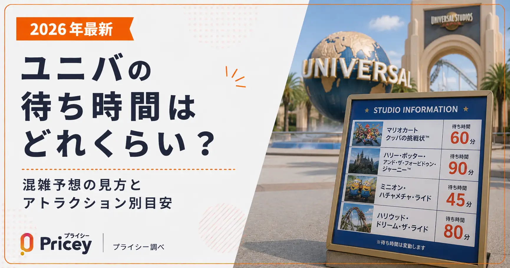 ユニバ待ち時間短縮の極意！2026年混雑攻略とリアルタイム裏ワザ