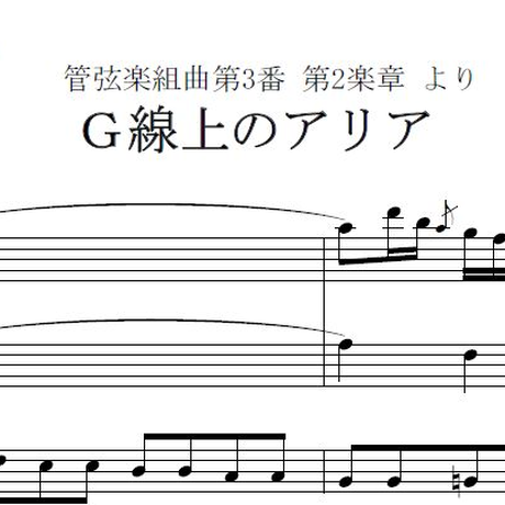 【徹底調査】 G 線上 の アリア 意味 2026年最新メディア #807