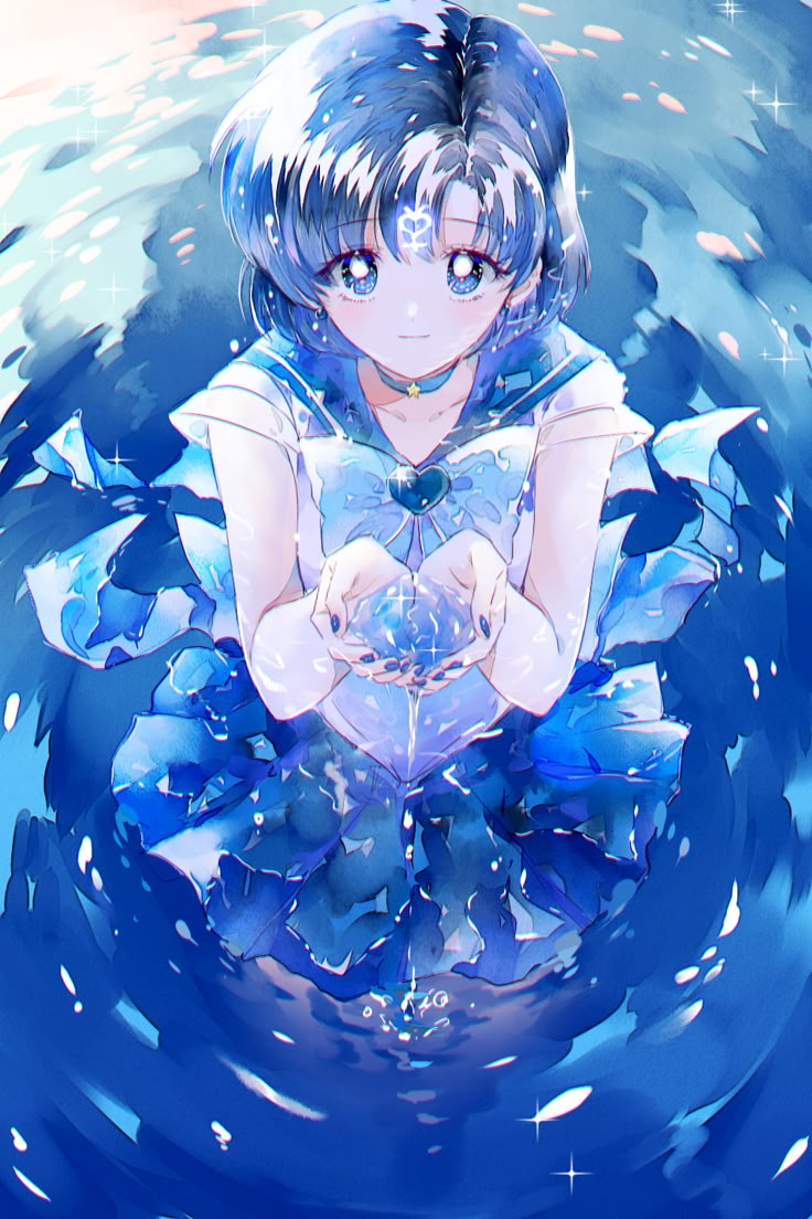 セーラーマーキュリー美麗イラスト特集！神作画の歴史と人気の秘密