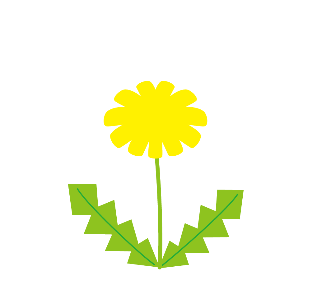 たんぽぽイラストの簡単な描き方！3ステップで花・綿毛が劇的変身