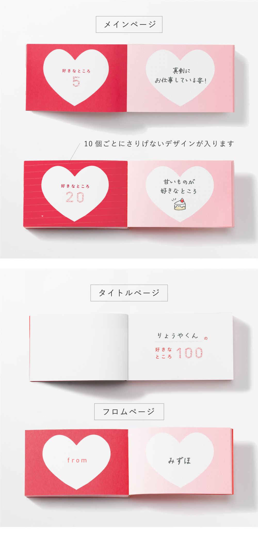 好きなところ100でネタ切れ？重くならない書き方と感動の例文集