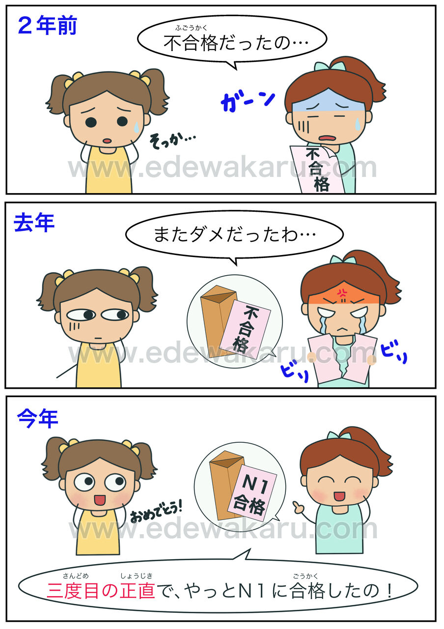 三度目の正直の真実｜由来と二度あることは三度あるの決定的な違い