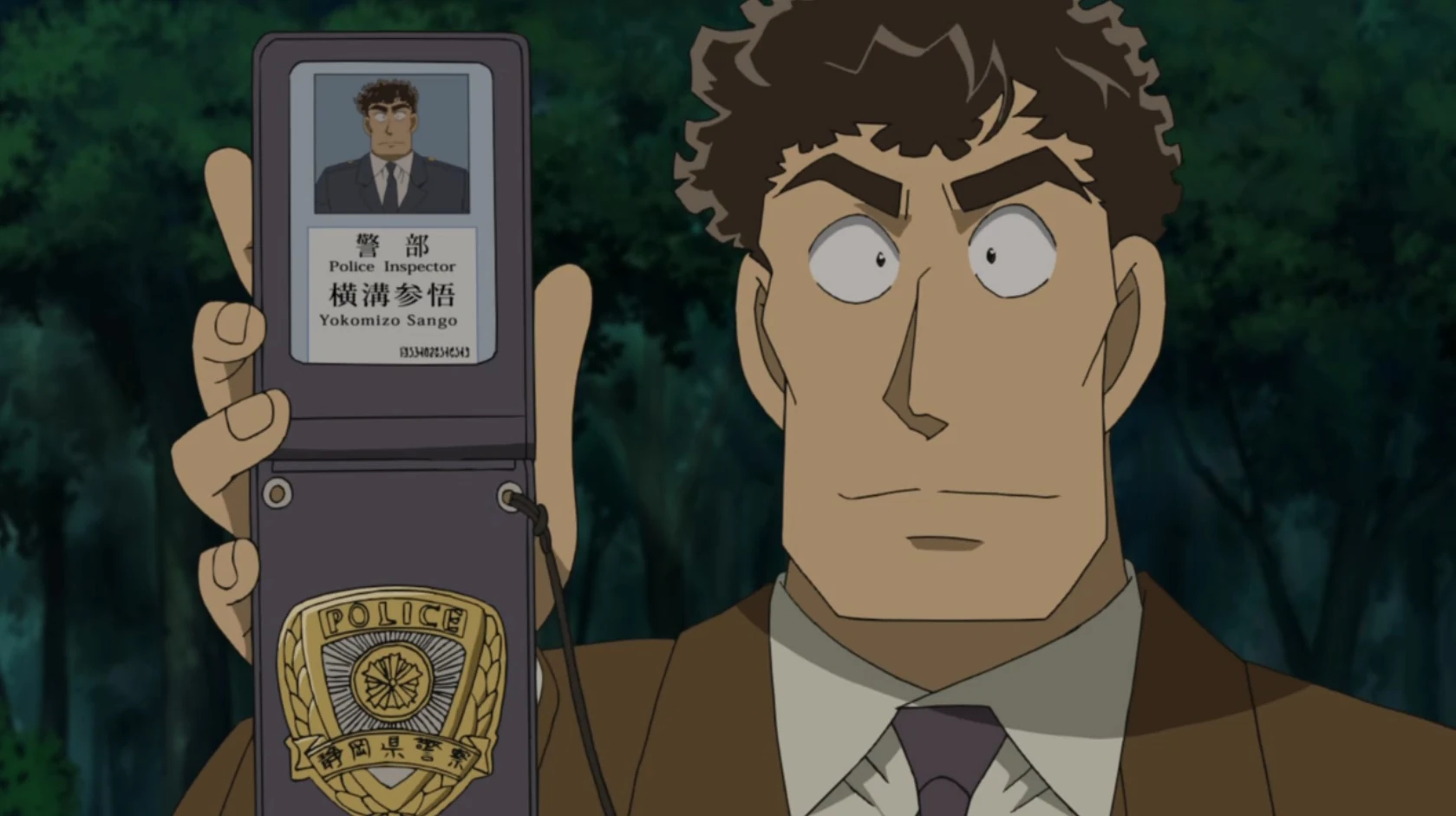 名探偵コナンの名物警察官・横溝参悟の真実！弟との違いと声優の裏側