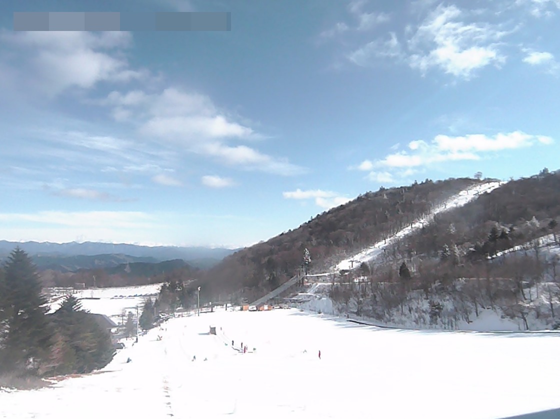 茶臼山高原スキー場の今を見る！積雪と路面凍結の最新ライブ速報