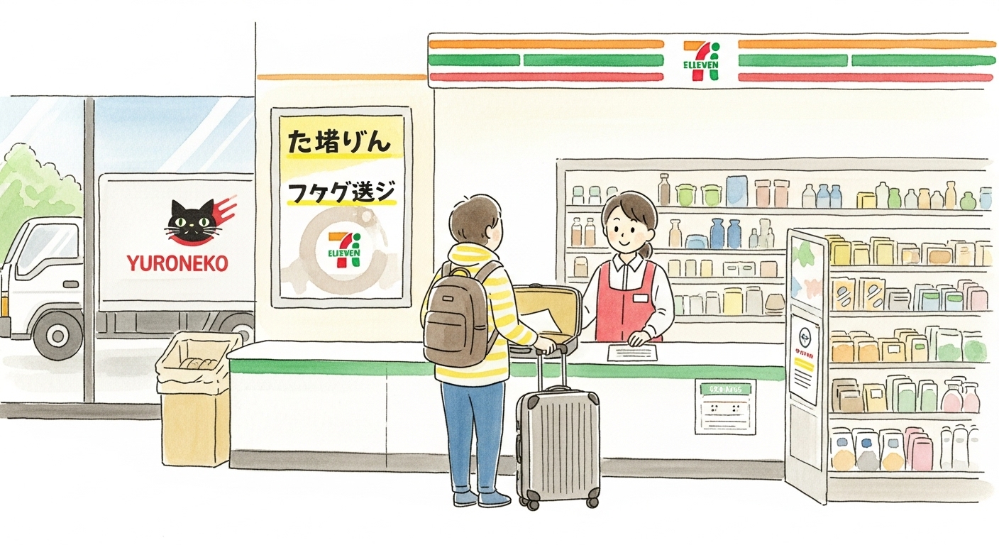 コンビニ荷物の送り方2026！三大チェーン手順の決定的な違いと失敗策