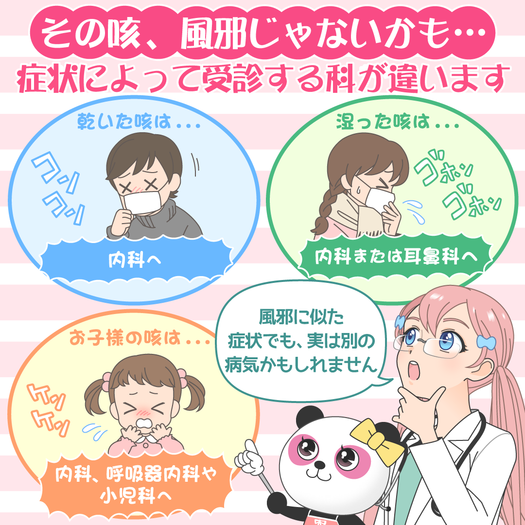 喉の痛みと咳は何科へ？内科と耳鼻科の選び方と危険な病気のサイン