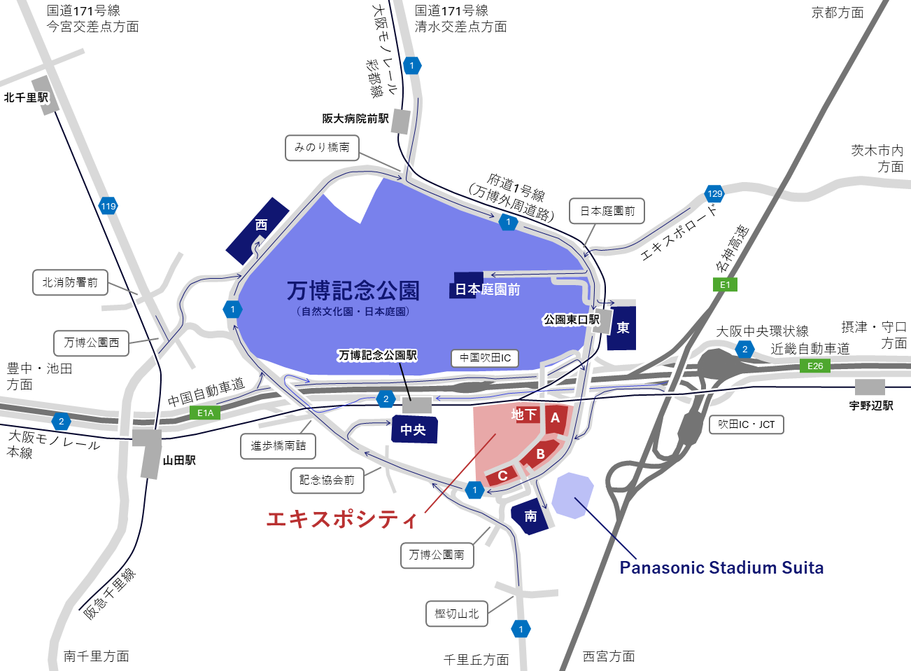 万博記念公園東駐車場の混雑回避術！料金と満車対策・穴場ルートを徹底解剖