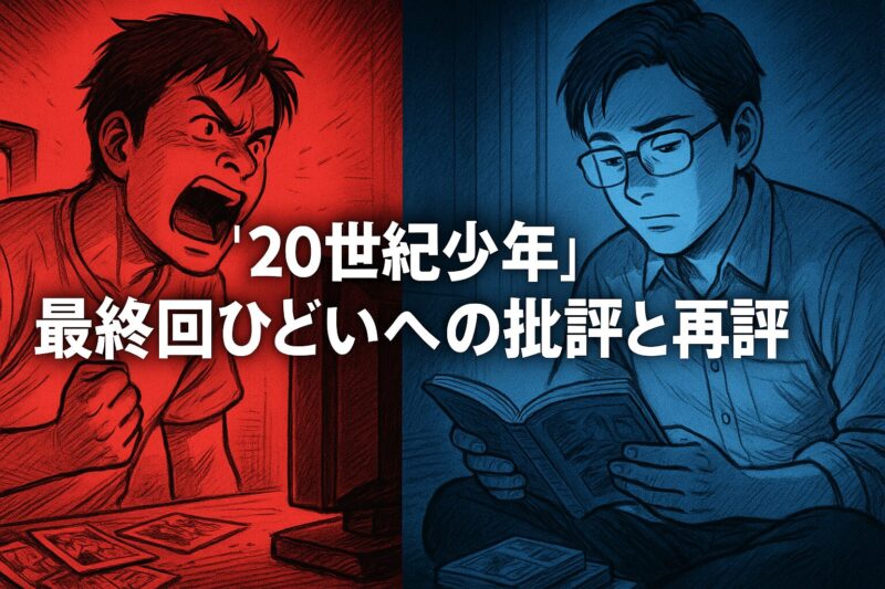 20世紀少年の最終回はなぜ酷評されたのか？伏線未回収と真の結末