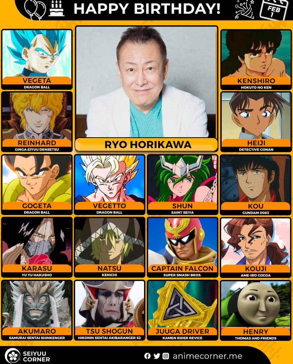 堀川りょう演じる名キャラ総まとめ！ベジータから最新動向まで徹底解剖