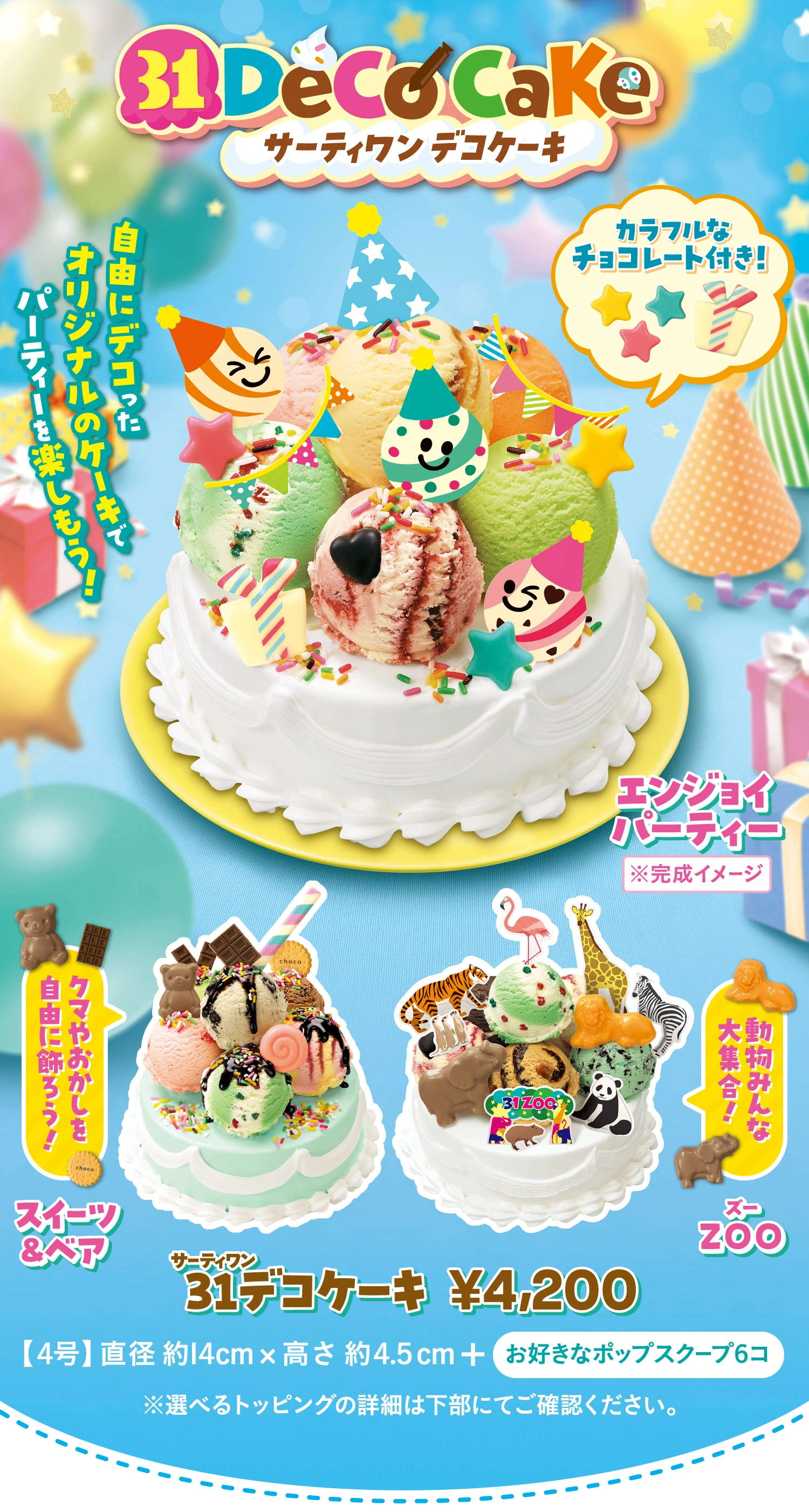 サーティワン誕生日ケーキは当日買える？値段や予約の盲点を徹底検証