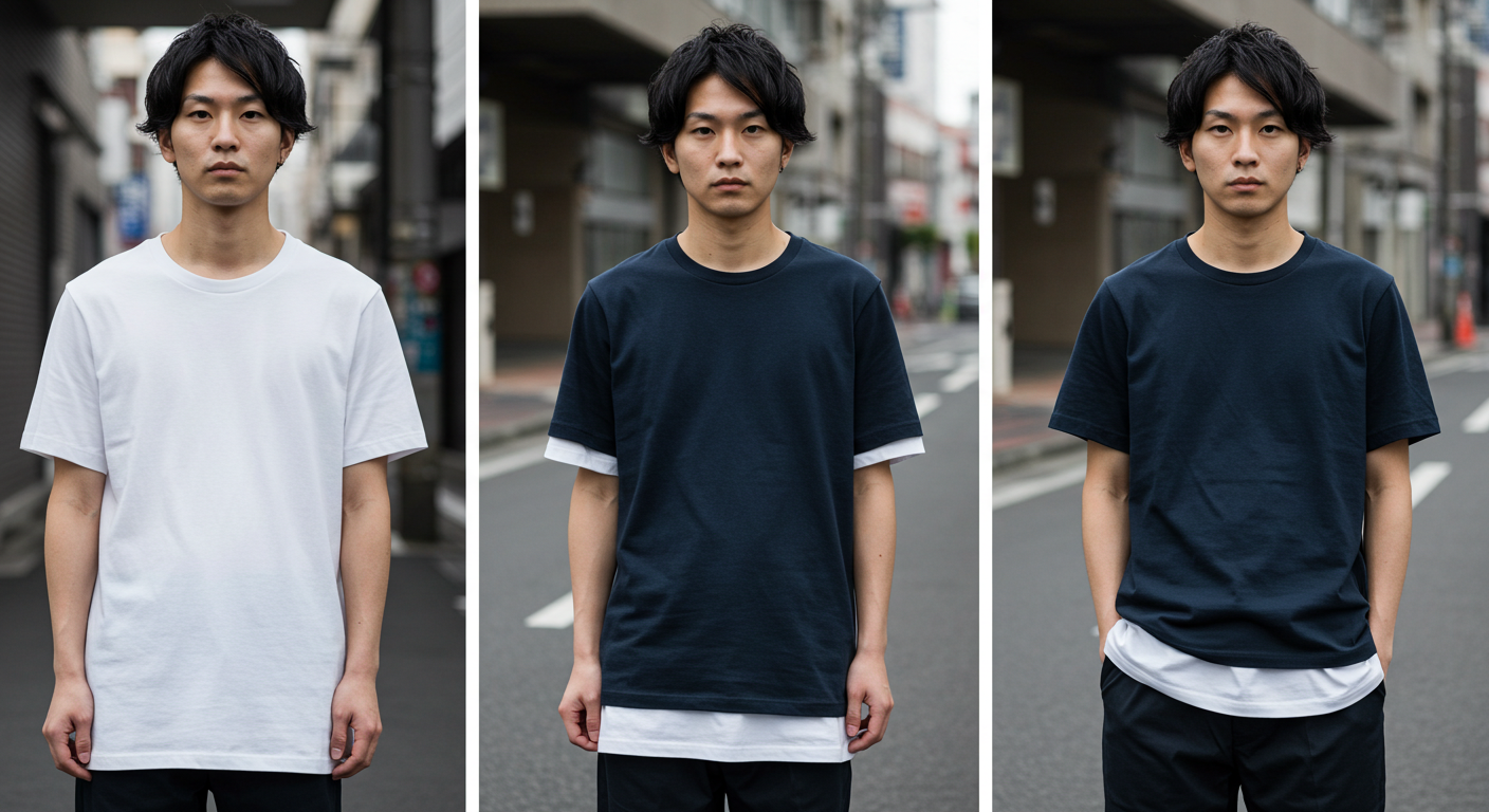 Tシャツ重ね着がダサい理由とは？2026年最新の丈感黄金比と正解術