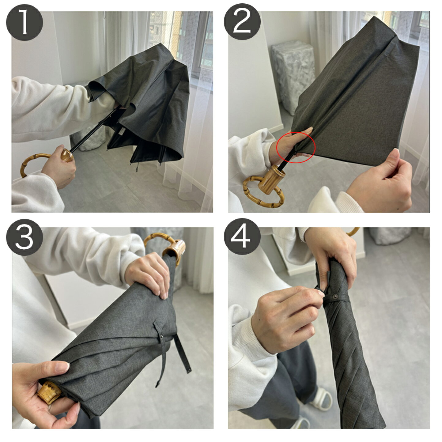折りたたみ傘のたたみ方完全ガイド！10秒で袋に入るプロの裏ワザ