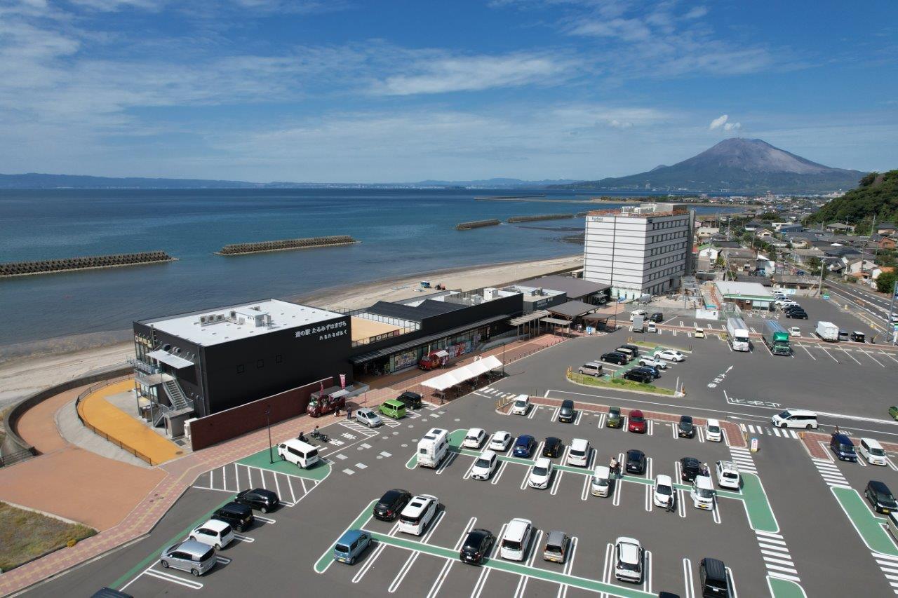 道の駅たるみずでイルカは本当に見える？絶景足湯とカンパチ丼の魅力を徹底解説