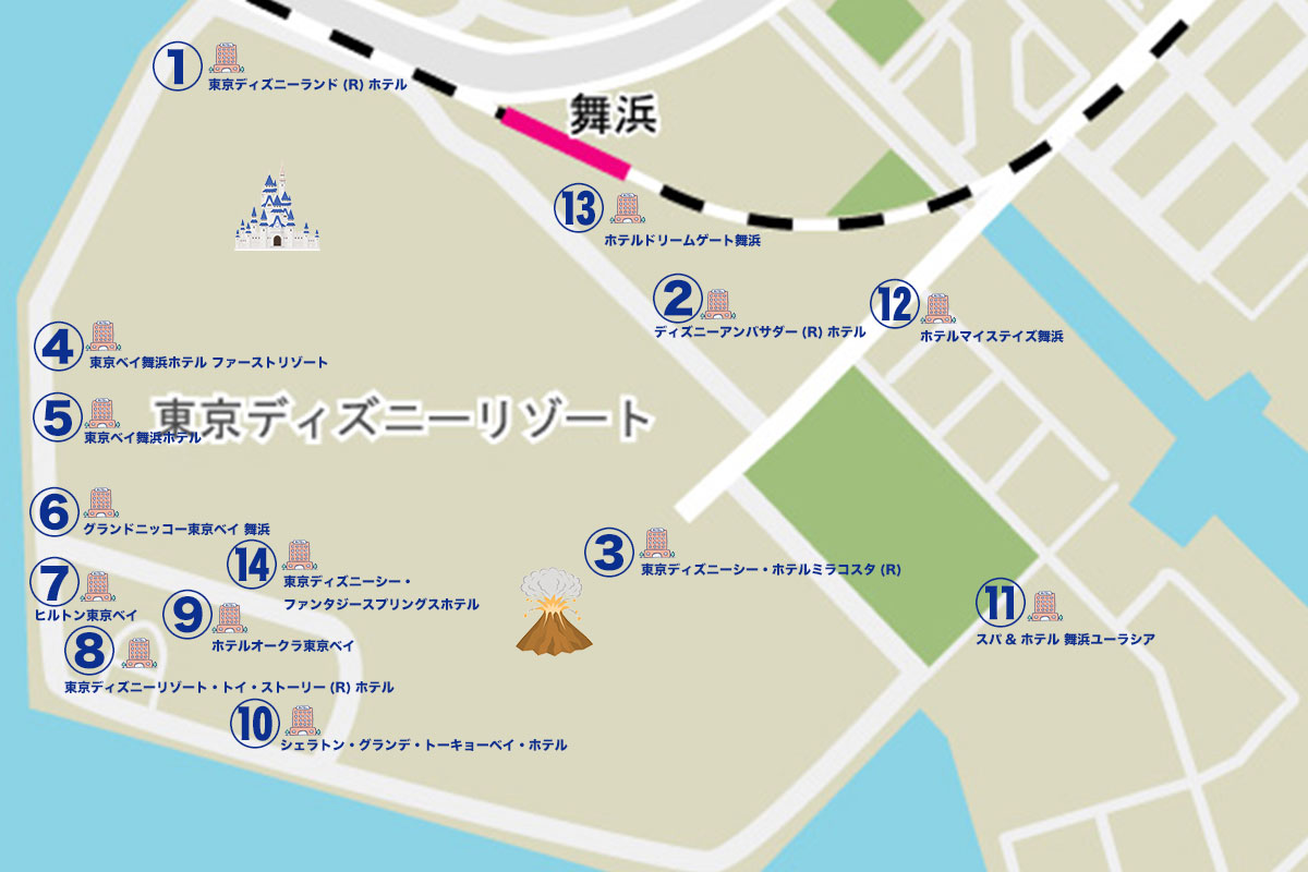 ディズニー周辺ホテル決定版！コスパ最強宿と混雑回避の裏ワザ