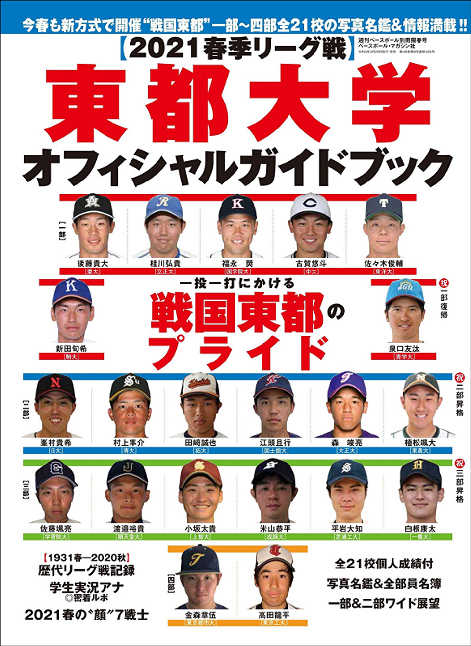 東都大学野球リーグの真相｜戦国東都の順位表とドラフト注目株