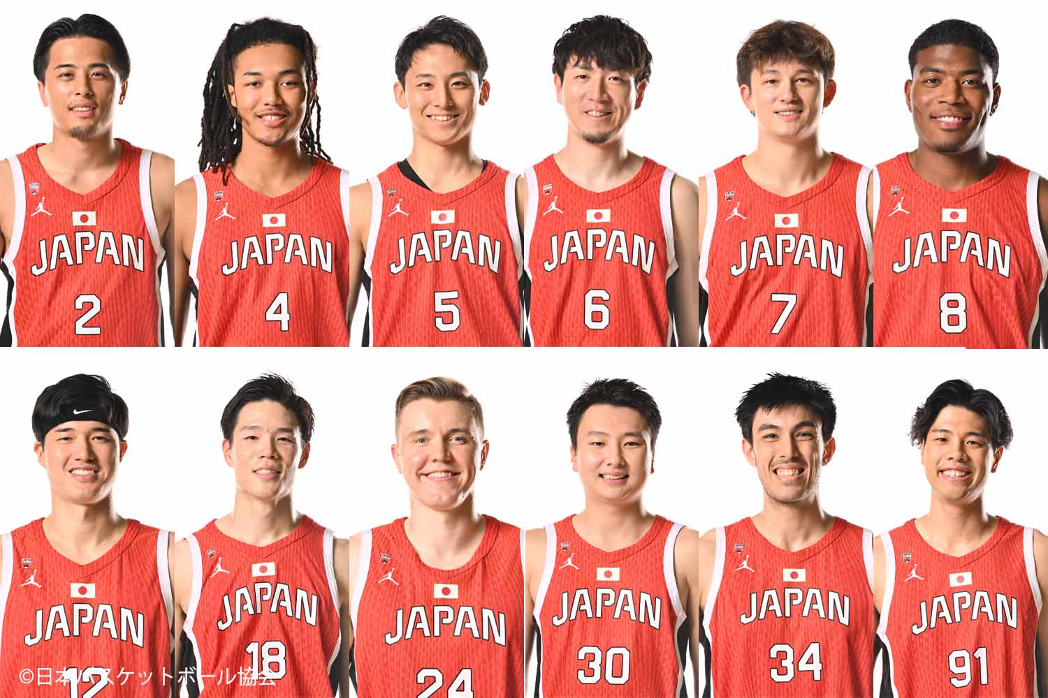 【2026最新】バスケ男子日本代表メンバー一覧とスタメン予想
