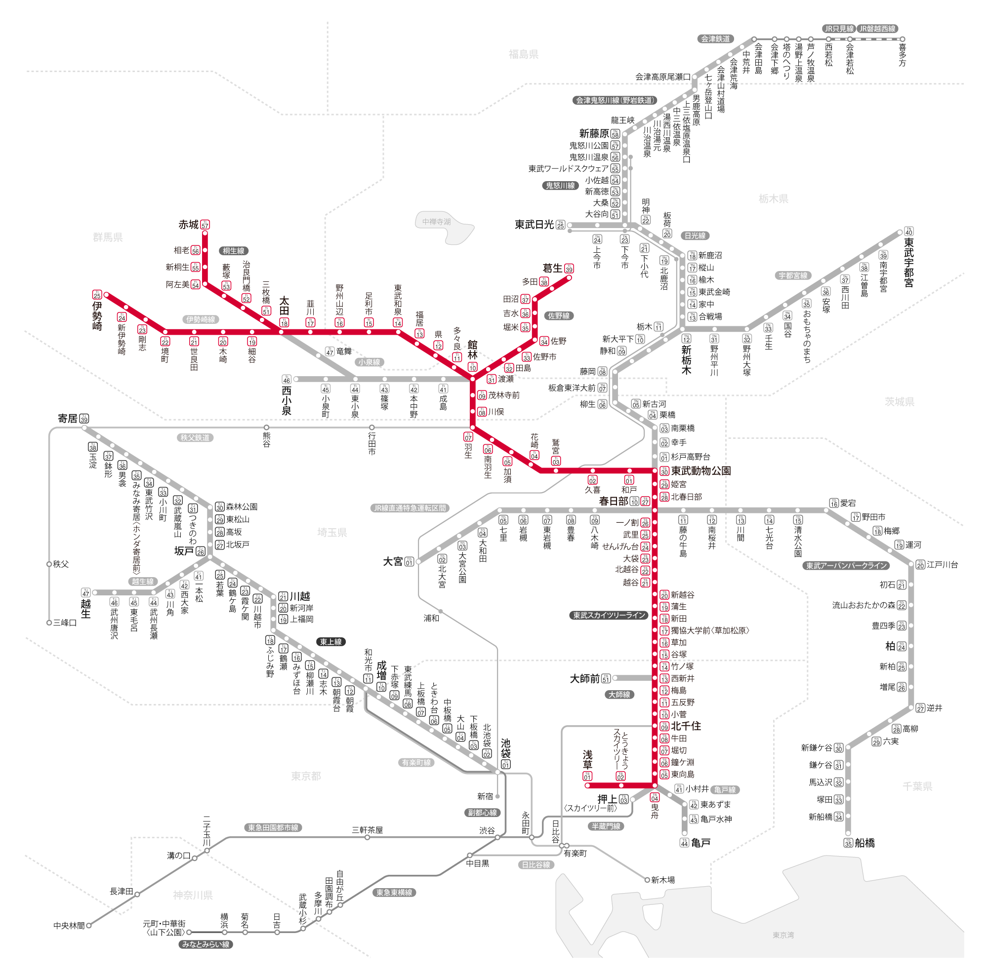 東武線の遅延理由と路線図の全貌｜運行状況と2026年最新真相