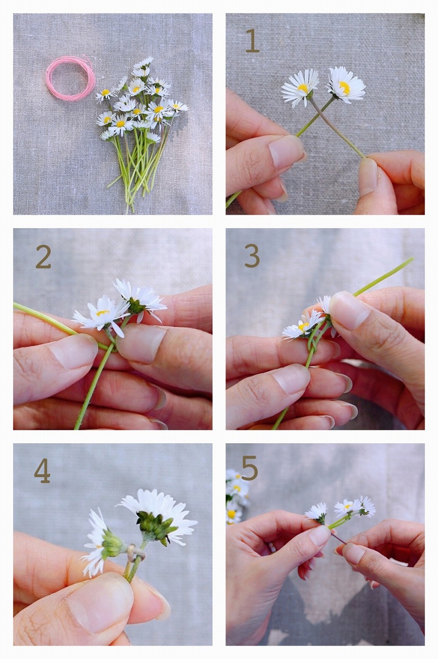 花かんむりの作り方完全ガイド！100均造花・生花で崩れないプロの技
