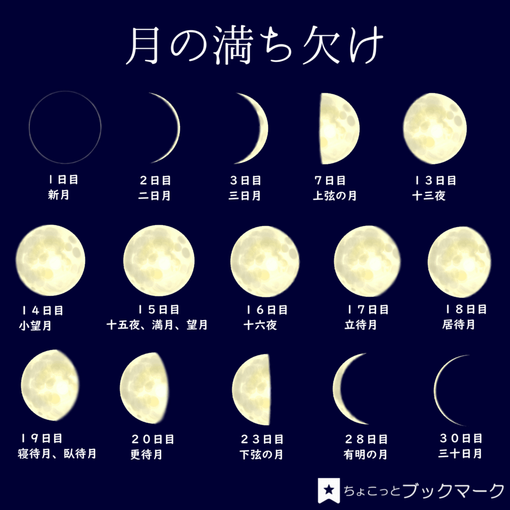 月の名前完全解説！睦月から師走の由来と満ち欠け115種の真実