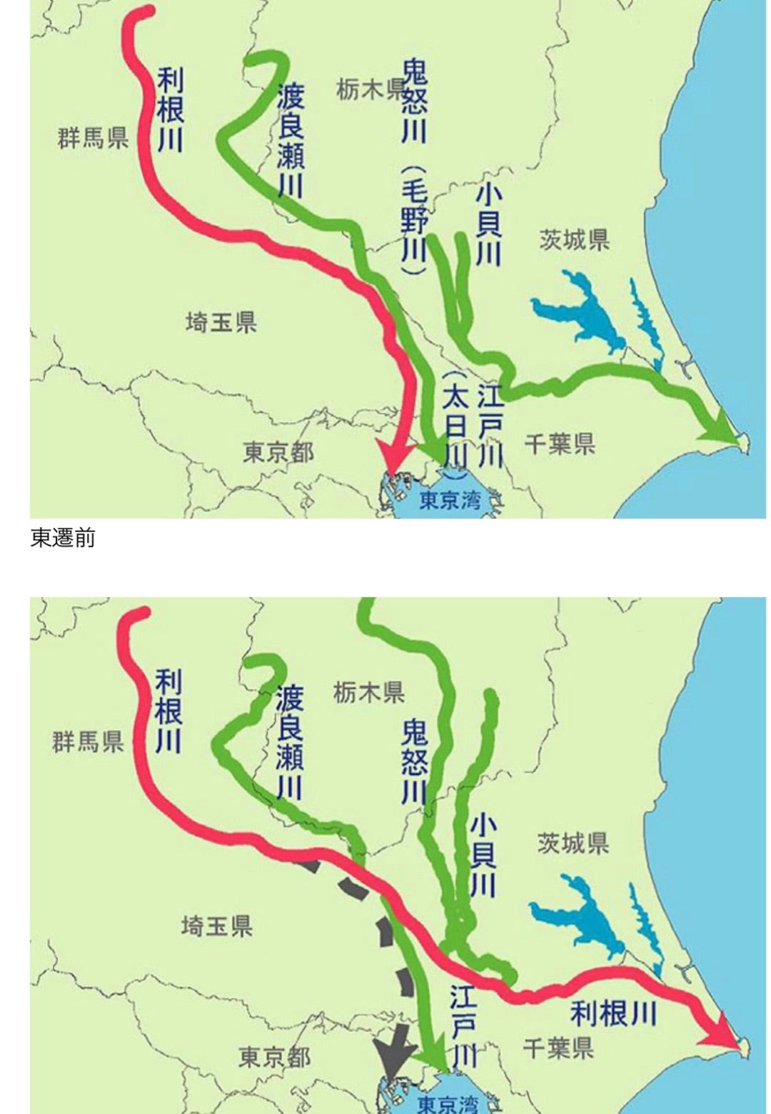 利根川はなぜ坂東太郎と呼ばれるのか？暴れ川の真相と家康の野望