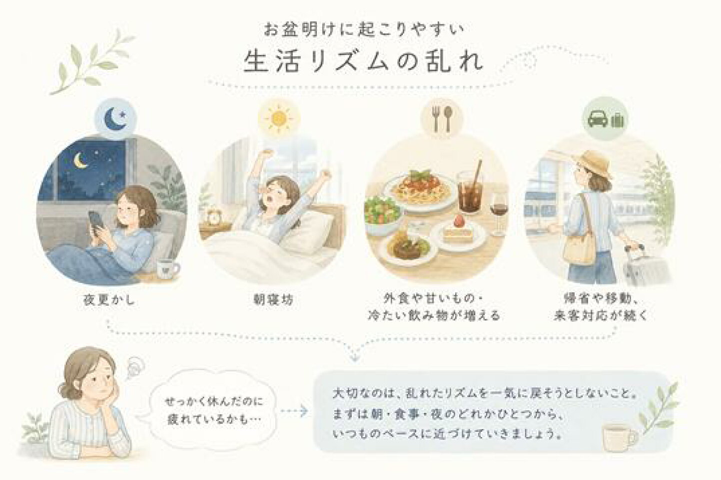 お盆明け2026完全攻略｜仕事復帰の日程と心身リセット術