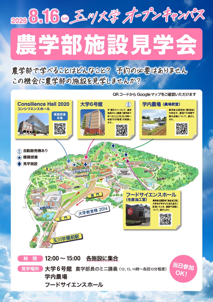 2026年玉川大学オープンキャンパス徹底攻略！日程・予約・学食の真実
