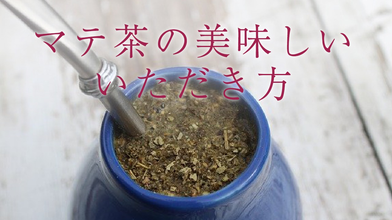 飲むサラダ「マテ茶」の正しい飲み方｜本場の淹れ方から水出しまで徹底解説