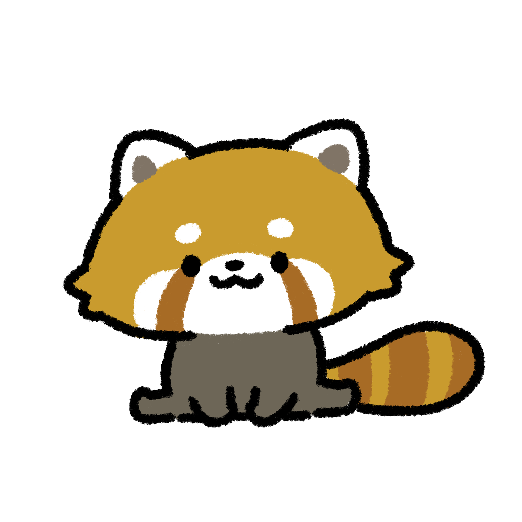 癒やしのゆるいレッサーパンダイラスト！無料素材と描き方の極意