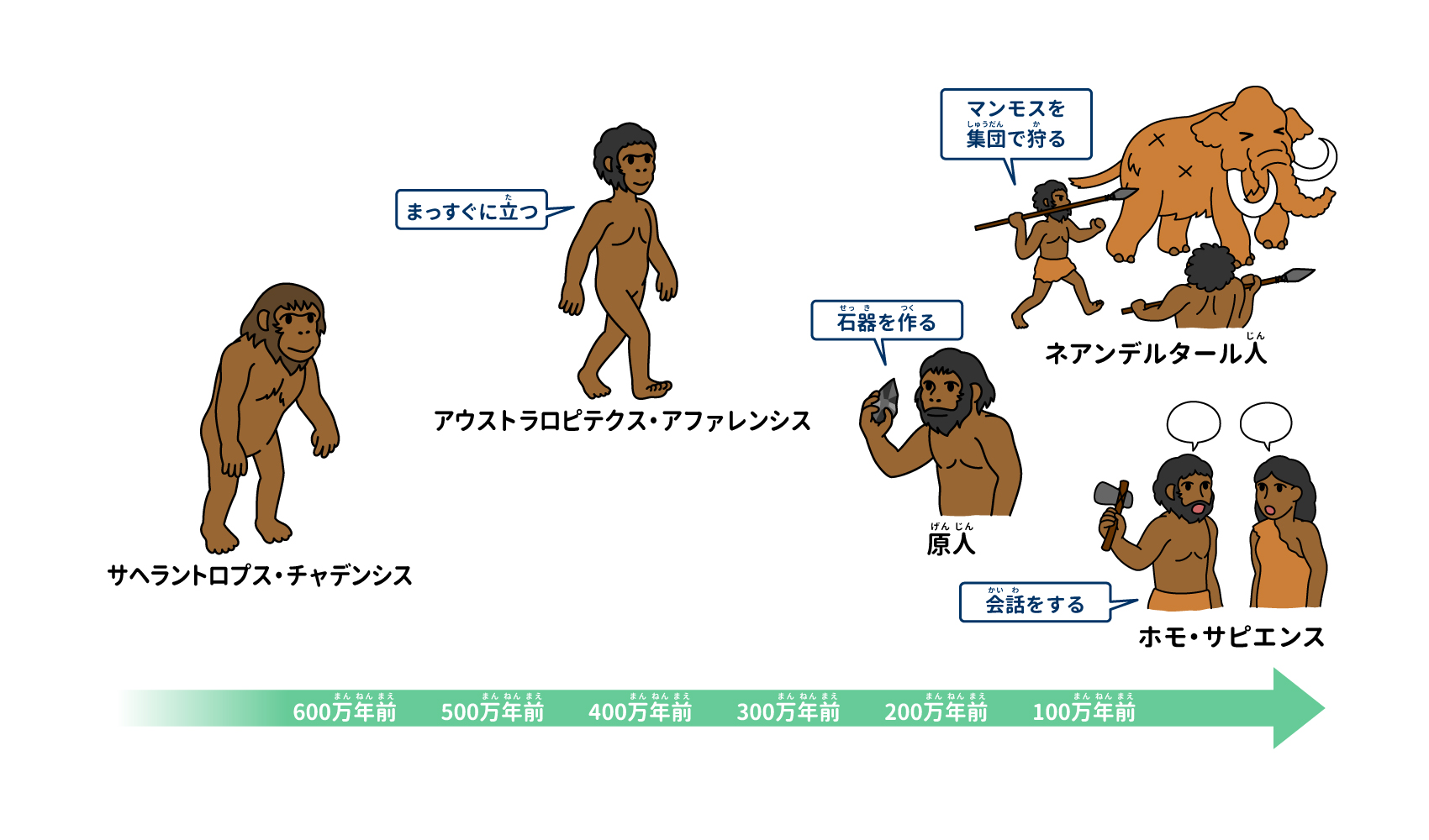 人類の進化はなぜ起きた？最新研究で覆る常識と未来の姿の真相