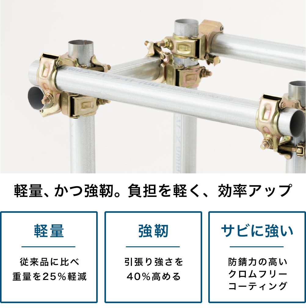単管パイプジョイント選び方徹底解説！クランプとの違いと強度検証