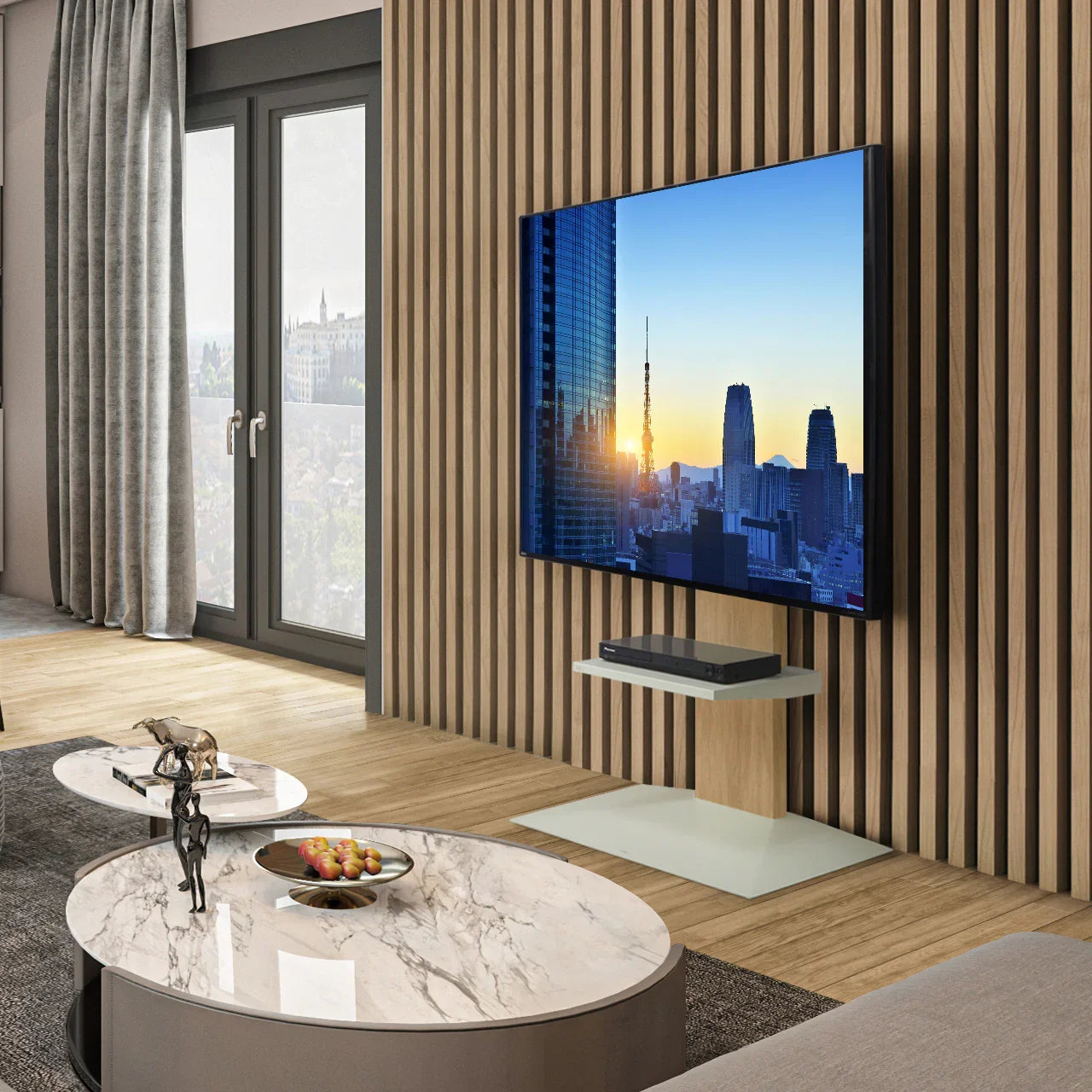 Wallテレビスタンド後悔の真相！地震倒れる説やV2・V3の違い検証