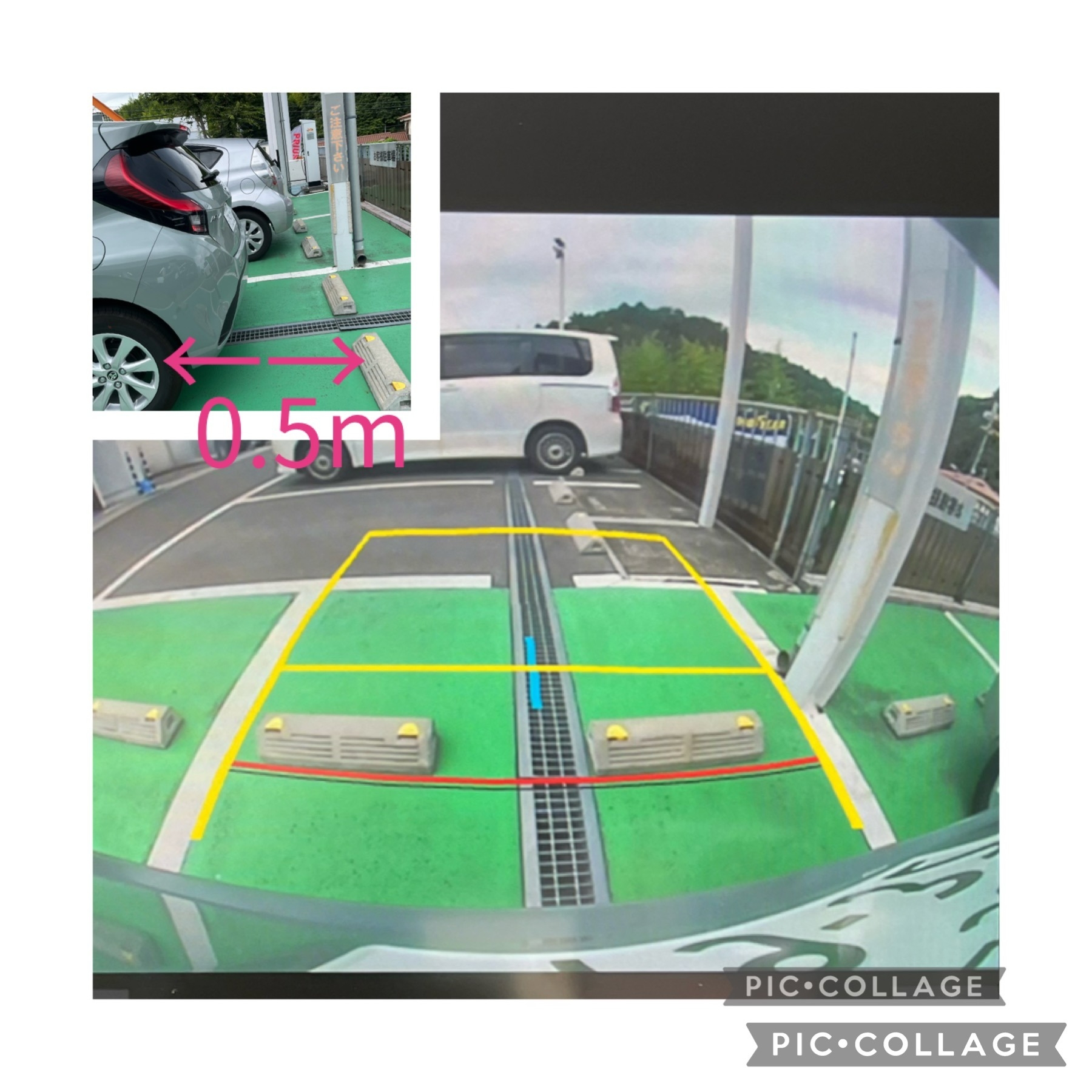 バックモニターの見方をプロが解説！赤・黄線の距離の真相と駐車の落とし穴
